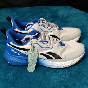 Reebok Verse Blue Gray Black White Running Sneaker Athletic Men’s Size 10